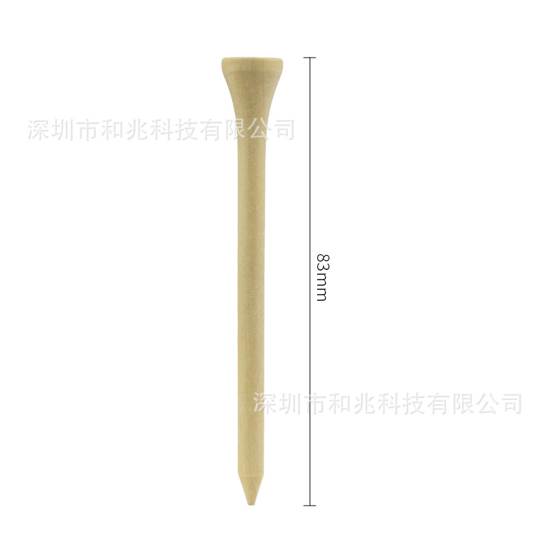 Golf-Tee-Schraubendreher-Set aus Holz, vier Größenoptionen für Golfball-Stollen, lose Packung, Holzschrauben aus China für das Golftraining: green