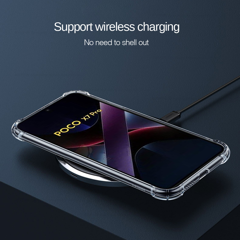Case Voor Poco X7 Pro Soft Clear Schokbestendig Siliconen Telefoon Gevallen Pocophone X7Pro Cover Voor Xiaomi Poco X7 Pro Fundas Poco X7 Pro