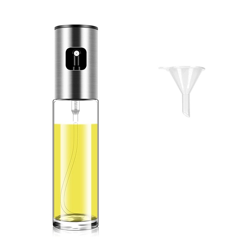 Olijfolie Spuit Olijfolie Spuit Food Grade Draagbare Azijn En Olijfolie Spray Fles Lucht Friteuse: Default Title