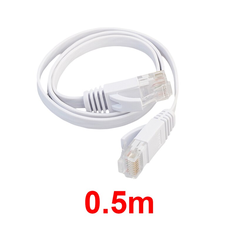 0.5m -15m cavo Ethernet piatto CAT6 cavo di rete RJ45 cavo Lan rete Ethernet cavo Patch CAT 6 cavo di rete per Router PC