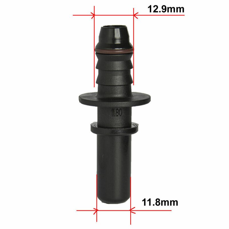 Nylon Fuel Line Rubber Hose Connector Set Car Fuel Line Hose Pipe Quick Release Male Connect Connector Assemblies Hose Coupler