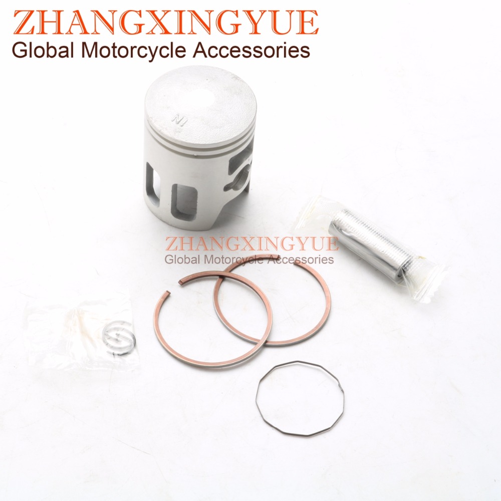 60cc Piston Kit & Piston Ring for Minarelli 50 AM6 AM3 4 5 44mm/12mm