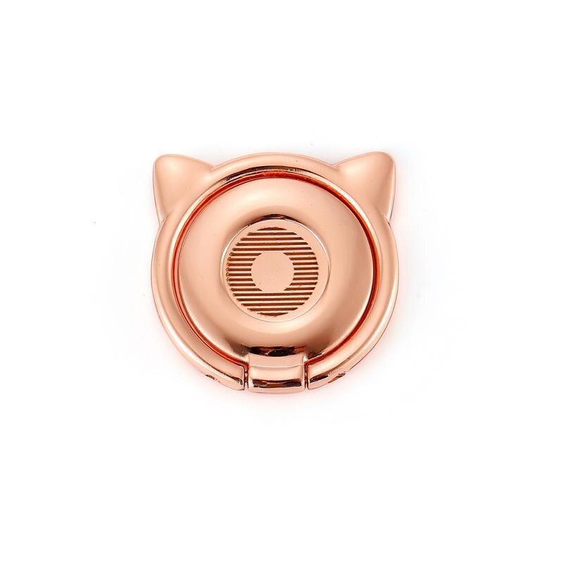 Accessori anello per dito supporto per Smartphone per telefono cellulare per IPhone supporto per supporto per anello per telefono cellulare Huawei Samsung: rose gold