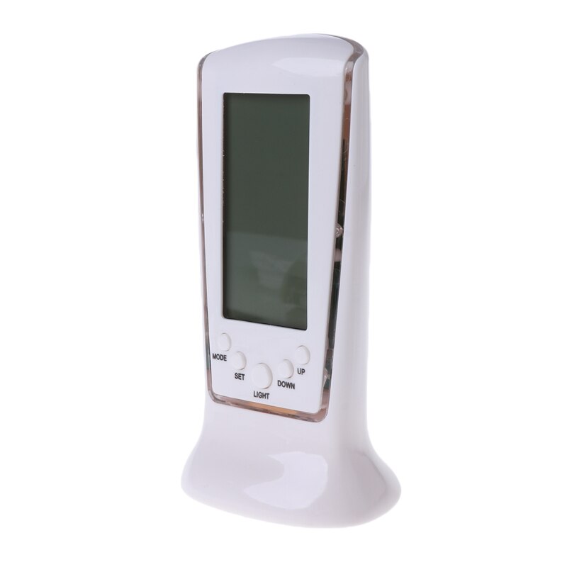 Digital LCD Alarm Clock Calendar Thermometer Backlight Home Essential -P101