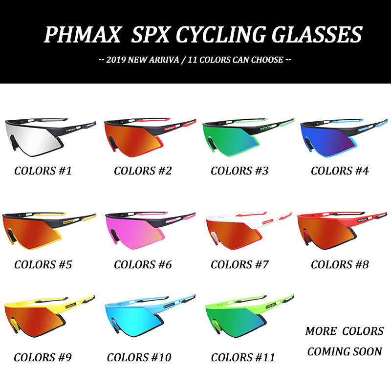 Phmax Outdoor Sport Road Fiets Bril Ultralight Gepolariseerde Fietsen Zonnebril Mannen & Vrouwen Mtb Fiets Zonnebril Goggles Eyewear