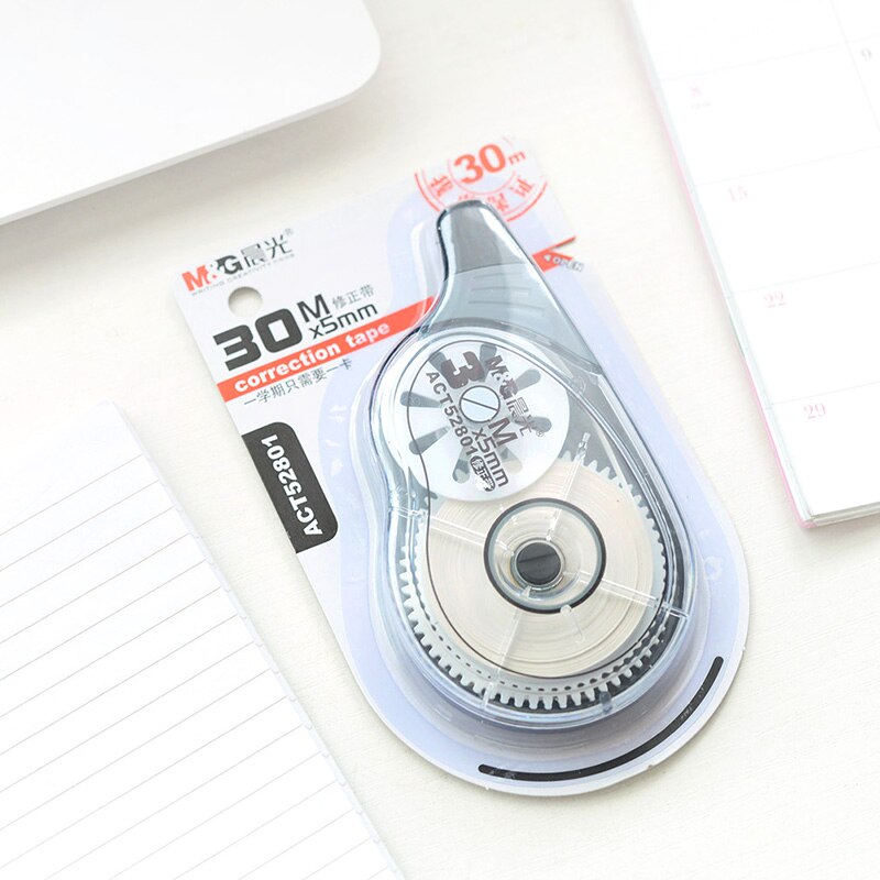 2 Pieces M&amp;G White Out Corrector Correction Tape Promotional Stationery School Office Supply: 52801