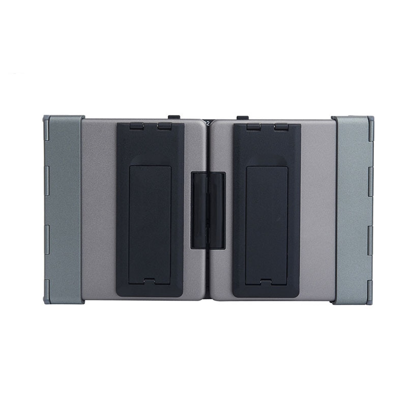 Portable Touchpad Folding Keyboard Bluetooth Wireless For iPad Tablet Keyboard Rechargeable Twice Fold Keypad For IOS Android