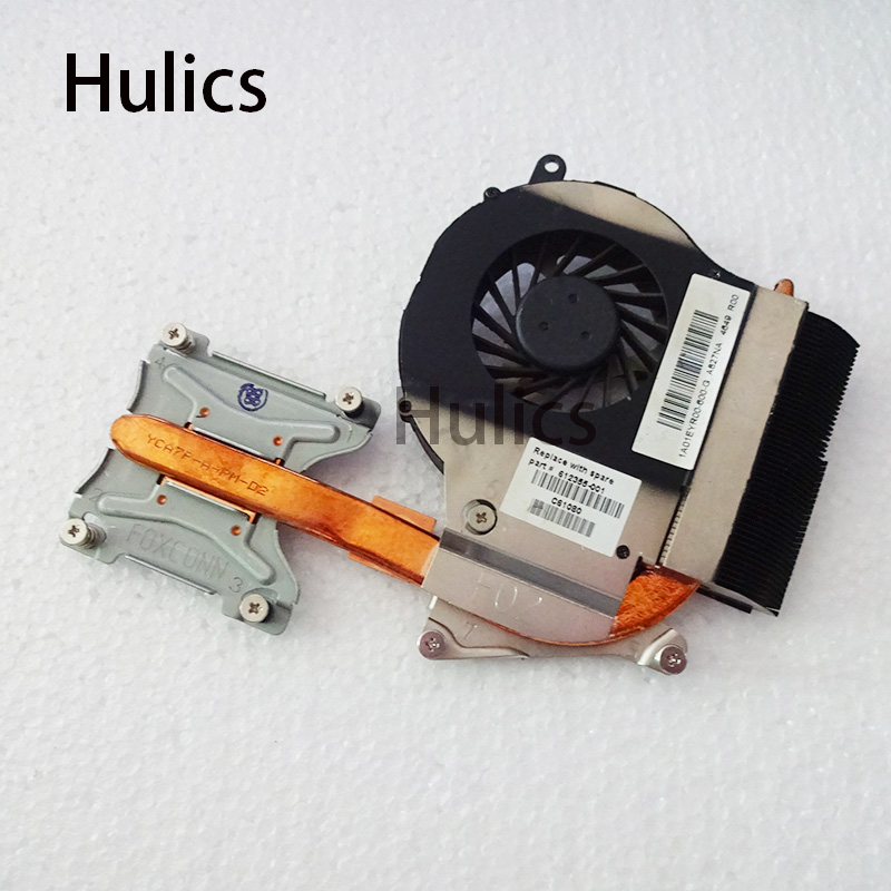 Hulics Original for HP Pavilion G72 CQ62 G62 G62-B35SG fan and independent Thermal Module 612355-001 heatsink