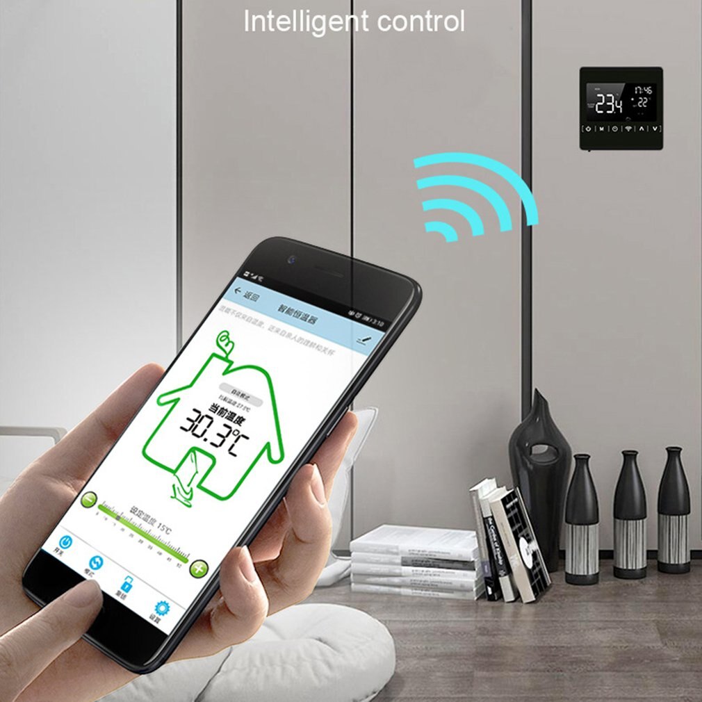 Wi-Fi Smart Thermostat Digital Temperature Controller APP Control Weekly Circulation Programmable Electric Underfloor Heating