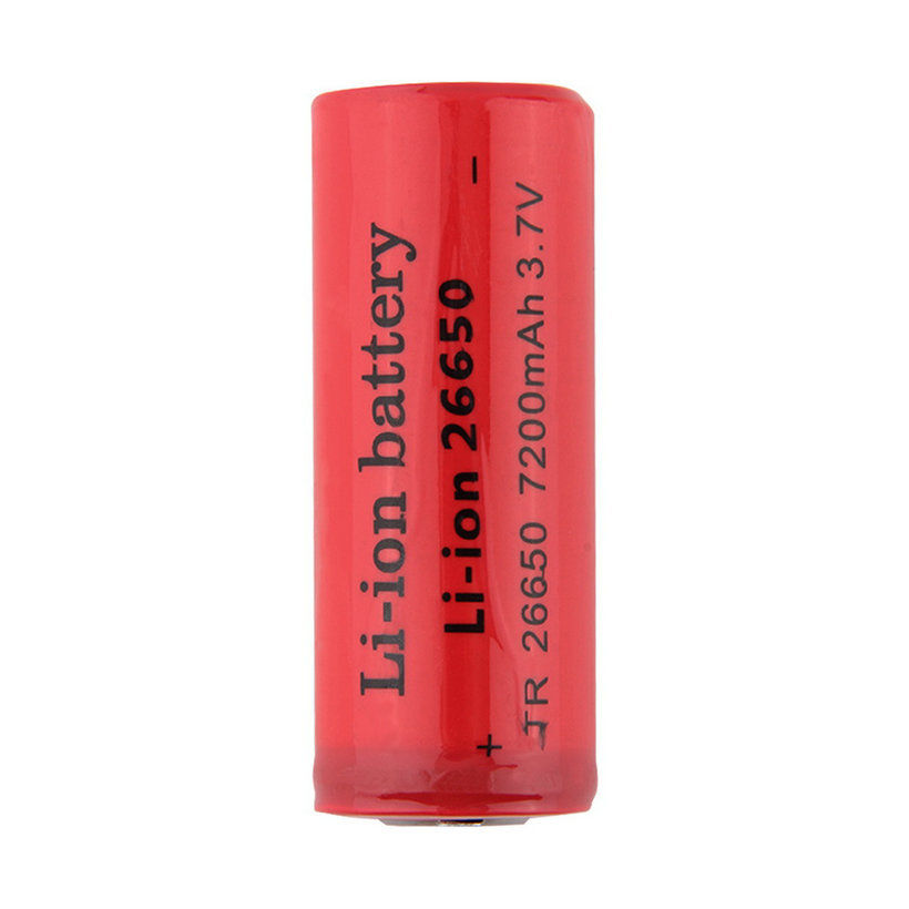 GTF 26650 3.7v 7200mah Rechargeable Li-ion Battery Use for Flashlight DE