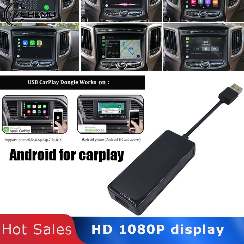 Auto Link Dongle USB Smart Draagbare Link Dongle Navigatie Speler Auto Link Dongle Smart Android Auto Voor Apple CarPlay