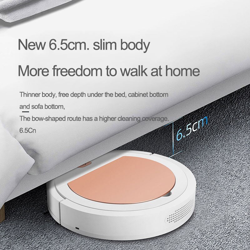 Feiende robot lat husholdningsrengjøringsmaskin automatisk støvsuger små husholdningsapparater tilpasning