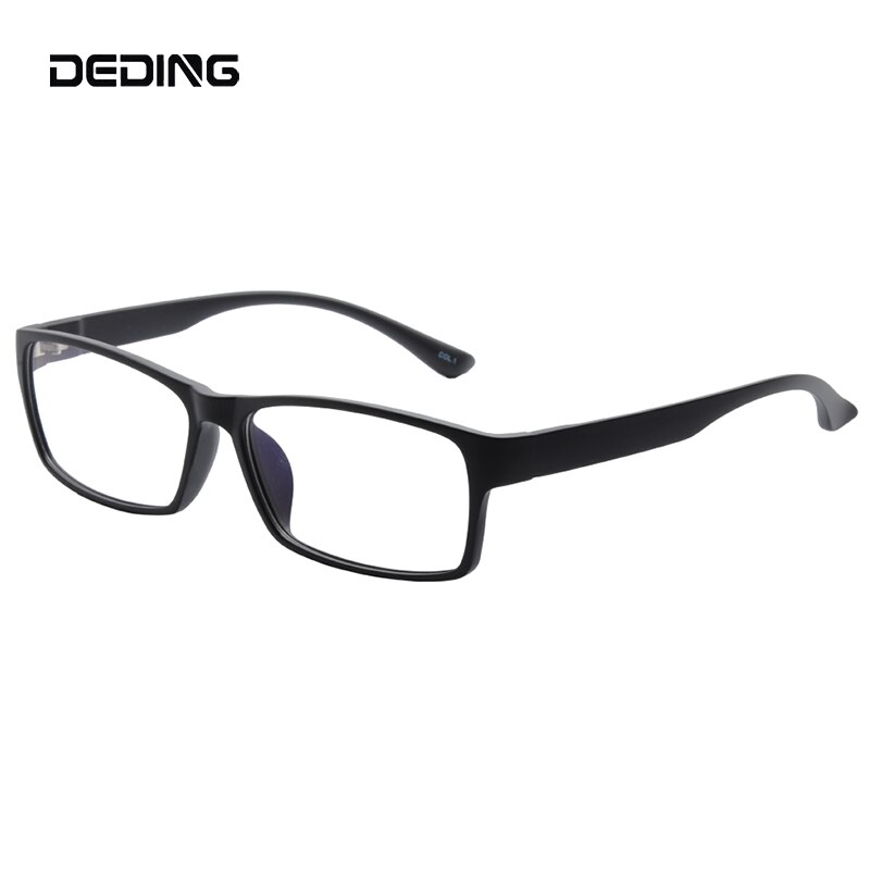 Men Super Large Glasses Frame Wide Oversized Full Frame Rectangular Clear Lens Glasses Frame 60-15-145mm For Big Head Eyeglasses: Shiny Black