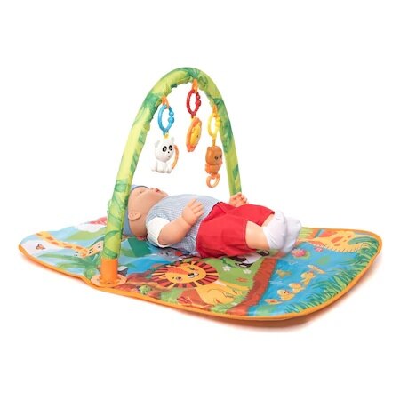 Tapis bébé joyeux gars tapis de jeu crotale Animal figuré 63x80 CM tapis de jeu hochets ramper jouets d'apprentissage précoce