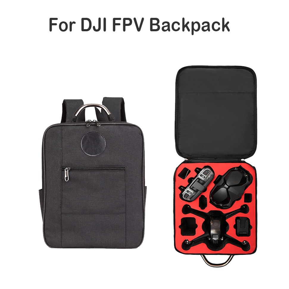 Per Dji FPV zaino borsa da viaggio a spalla antiurto per Dji Fpv Combo Drone borsa di stoccaggio di grande capacità