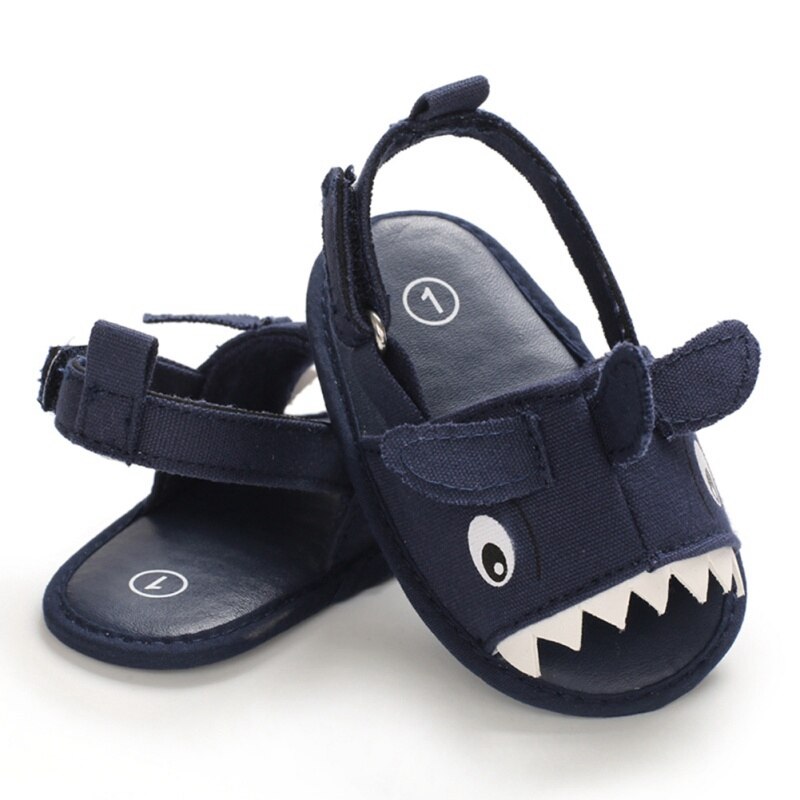 Cute Baby Summer Shoes Boys Cotton Sandal Sneakers Infant Crib Shoes 0-18 Month Causal Anti Slip Baby Sandals12: DL / 13-18 Months