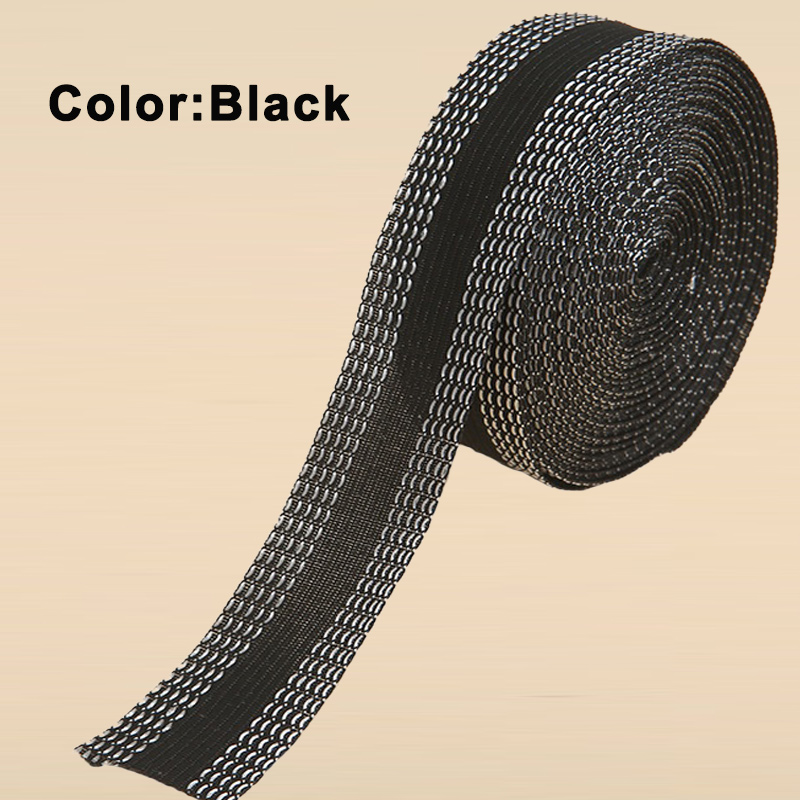 Cinta autoadhesiva para dobladillo de pantalones, pasta de borde de pantalón, reparación de pantalones acortados, cinta de dobladillo para tela de costura DIY, 1-5M: XL / Gris claro