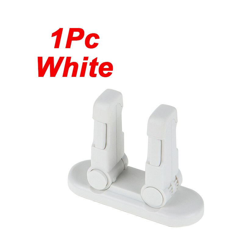 3Pcs/Lot Child Safety Lock Baby Door Handle Lock Lever Lock Proof Window Anti-opening Protection Toddler Kids Door Stopper: 1 Pc White