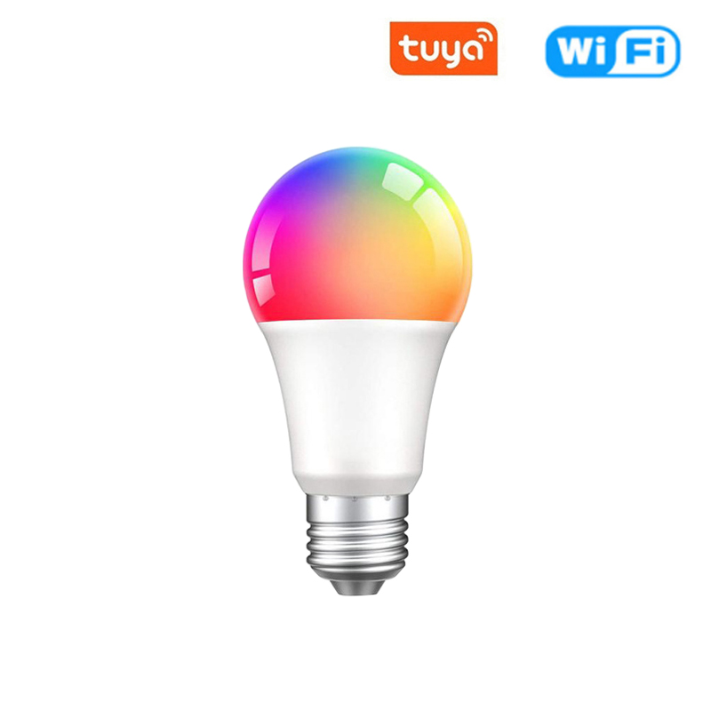 15W Tuya Zigbee Smart Led Lamp E27 E14 GU10 Rgb + Ww + Cw Smart Home Led Lamp Compatibel met Alexa Google Thuis: WIFI E27 15W
