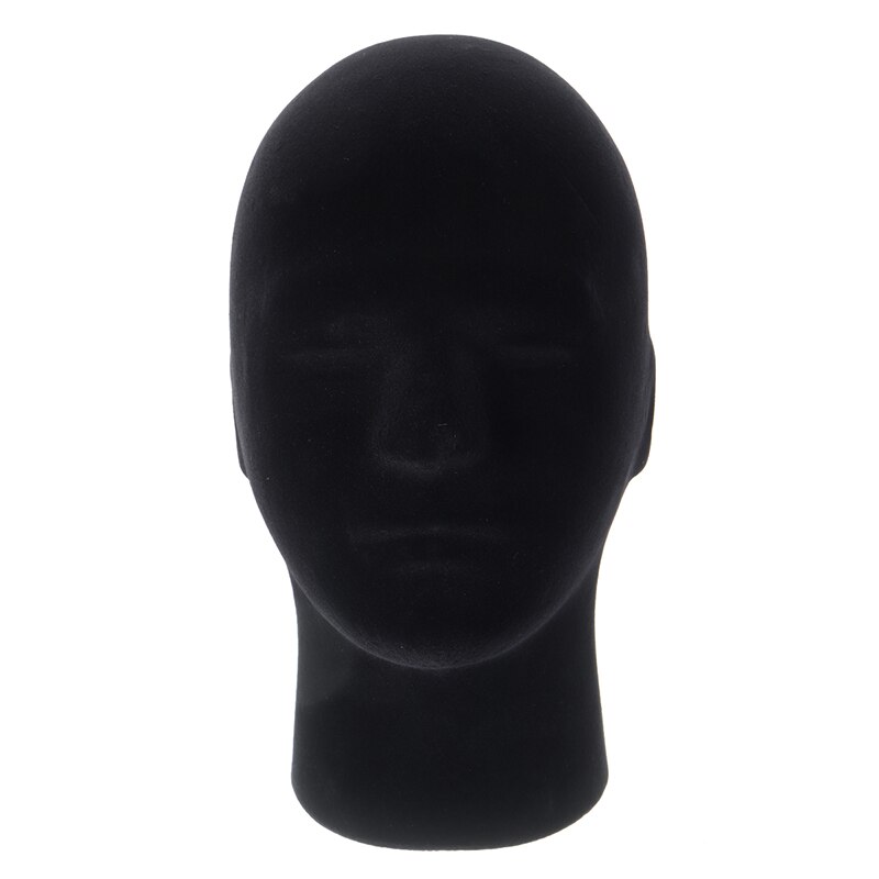 Tête de Mannequin en polystyrène pour hommes, pour perruques, lunettes, chapeaux, casque, affichage de modèle de centre commercial, présentoir