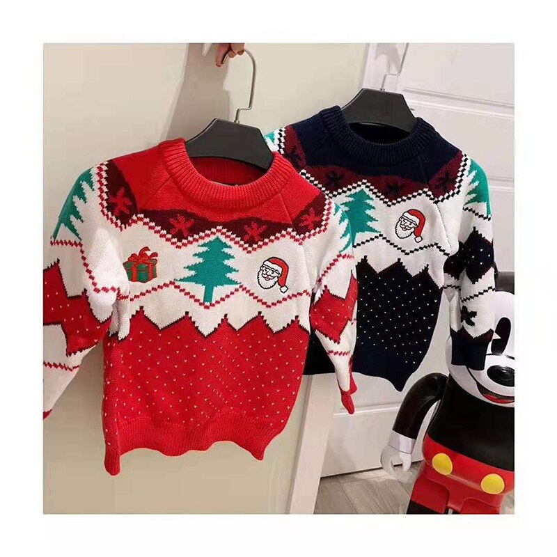 Chandails en coton Look de famille, tenues assorties, vêtements mère et fille, noël, nouvel an, nouvel an