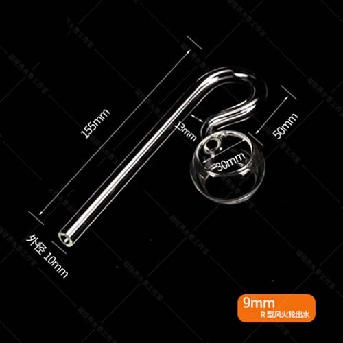 Mini nano Glas rohr lilie Jet zufluss abfluss violett Dreh Mini nano zufluss abfluss ADA Aquarium Filter zubehör: R Dreh Abfluss 9mm