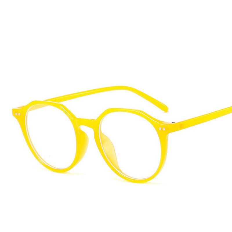 Imwete vintage brilmontuur mannen polygonaal anti-blauw licht vrouwen anti-vermoeidheidsbril unisex casual brilmontuur