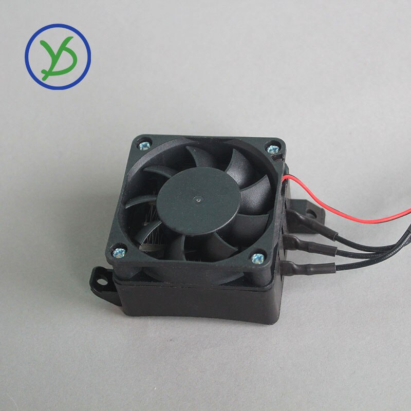 180W 12V Dc Thermostatische Elektrische Kachel Ptc Fan Heater Incubator Heater Verwarmingselement Kleine Ruimte Verwarming