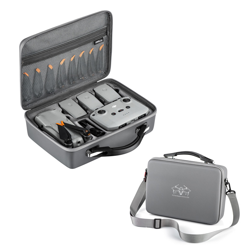 Mavic Air 2S Hard Drone Doos Draagbare Draagtas Reistas Waterdicht Capaciteit Voor Dji Mavic Air 2 Fly meer Combo Opbergtas: PU Shoulder Bag