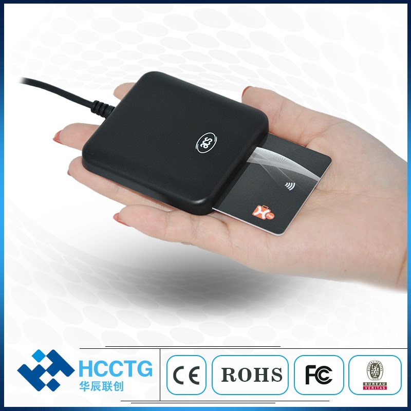 Kannettava iso 7816 type c smart usb emv sirukortinlukija kirjoittaja acr 39u- uf