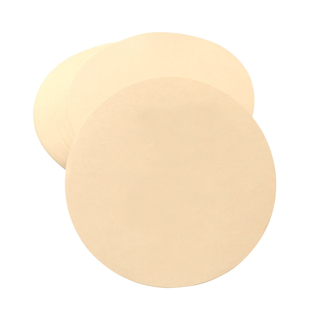 25 Sheets Round Kraft Sketch Paper Thick Drawing Pads Painting Art Supplies for Artist School (25cm Diameter): 36x36x0.1cm