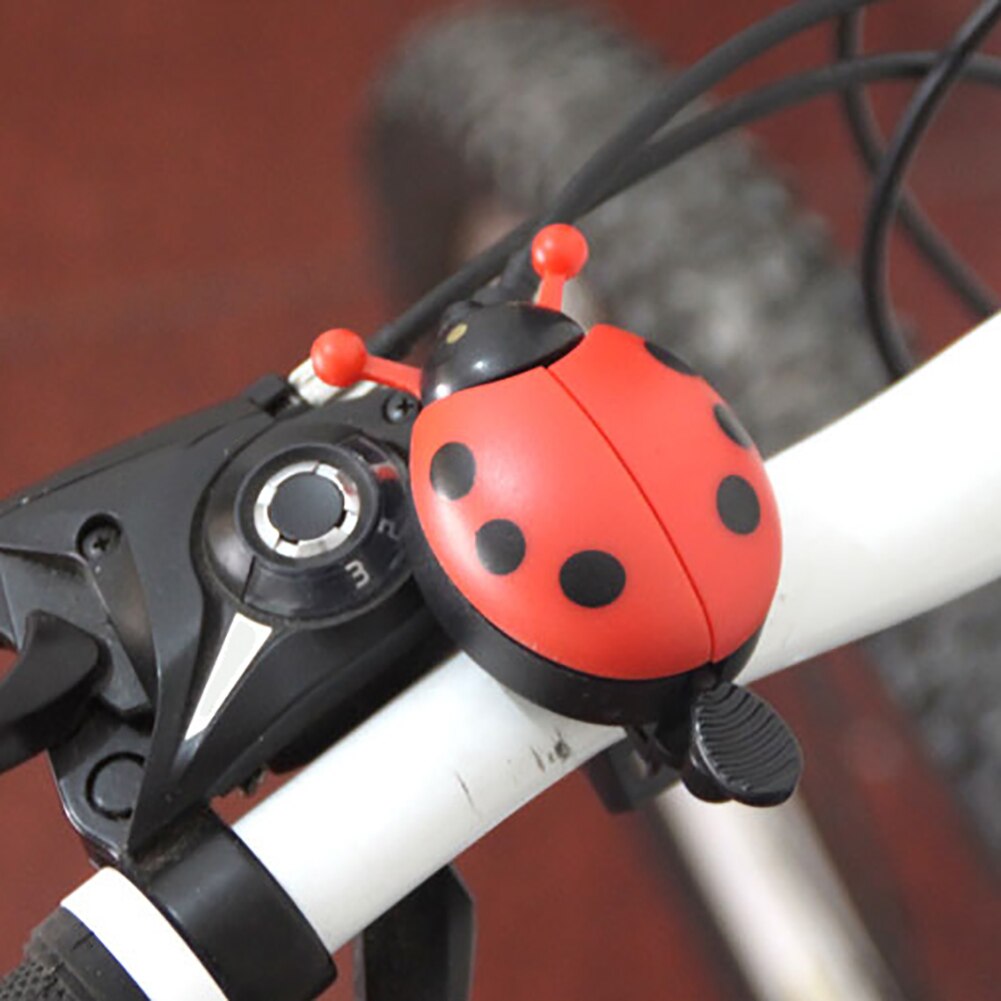 bike call Bicycle Bell Cycling Alarm Horn Kid Beetle Ladybug Ring Bell Bicycle Bike Handlebar Ring Safety Cycling Accessories