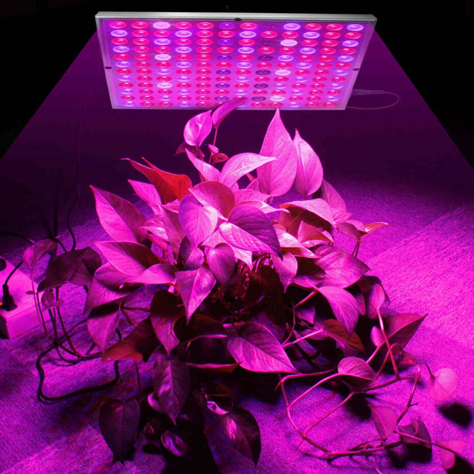 25w / 45w fuldspektrum panel led vækst lys  ac85 ~ 265v drivhus havebrug dyrke led lampe til indendørs planteblomstring vækst