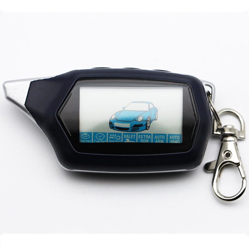 Télécommande LCD système Anti-vol voiture | C9, 2 voies alarme de voiture russe, sécurité de véhicule pour Starline C9