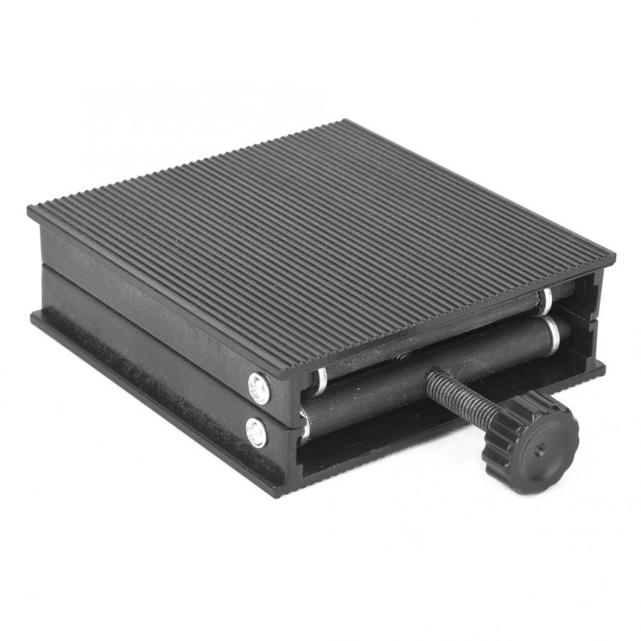 Plastic Lifting Platform Plate Metal Bracket Lifting Platform Stand Rack for Level / Laboratory 90 x 90mm