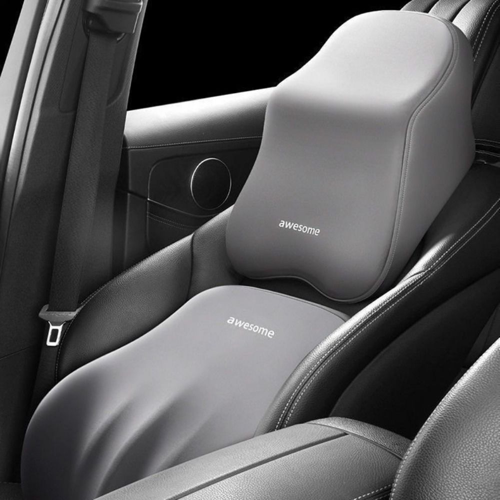 Ergonomic Car Neck Pillow Anti-fatigue Adjustable Protective Lumbar Support Memory Cotton Multifunctional Neck Rest Cushion Home