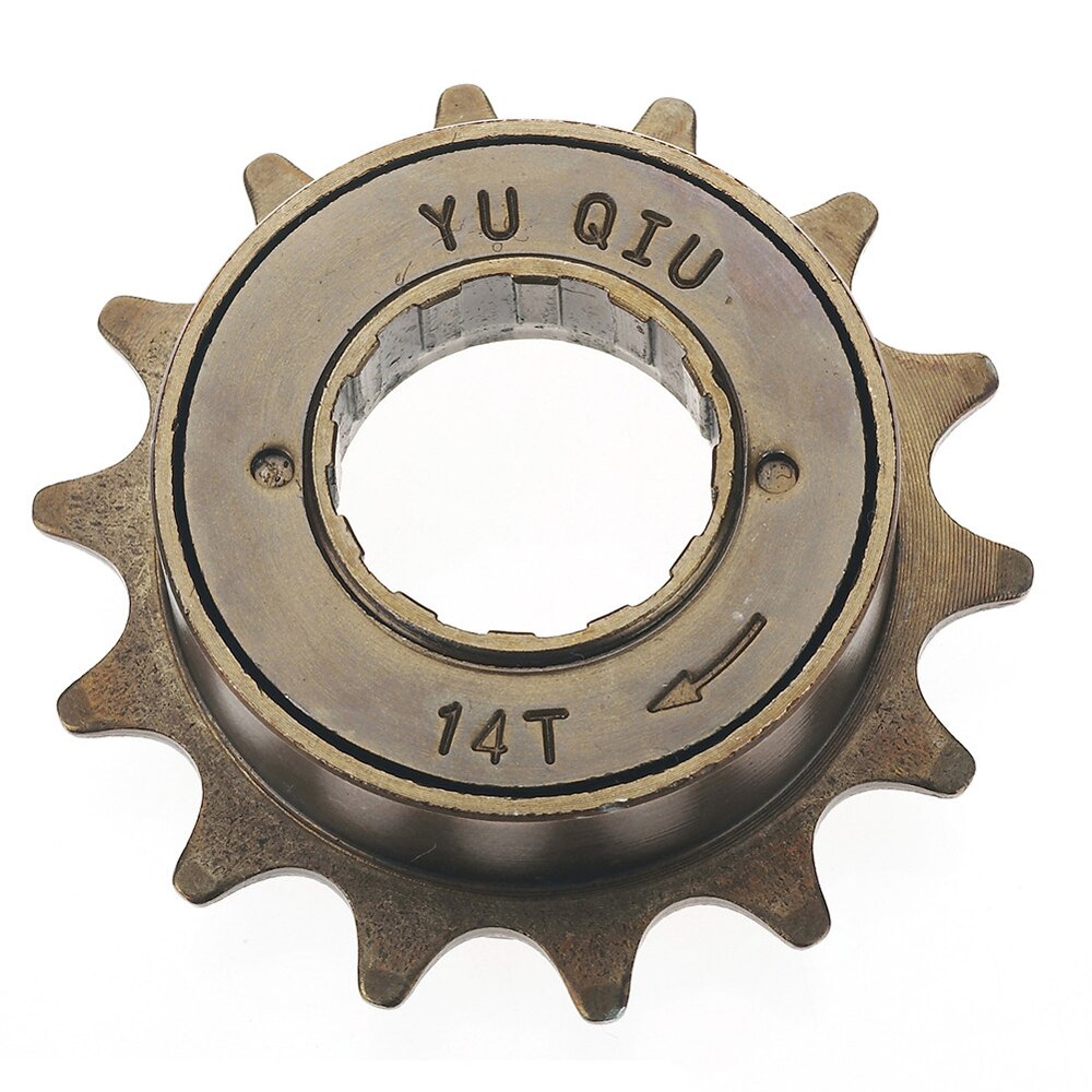 12T 14T 16T Teeth 34MM Single Speed Freewheel Flywheel Sprocket Bicycle Bike Gear: 14T