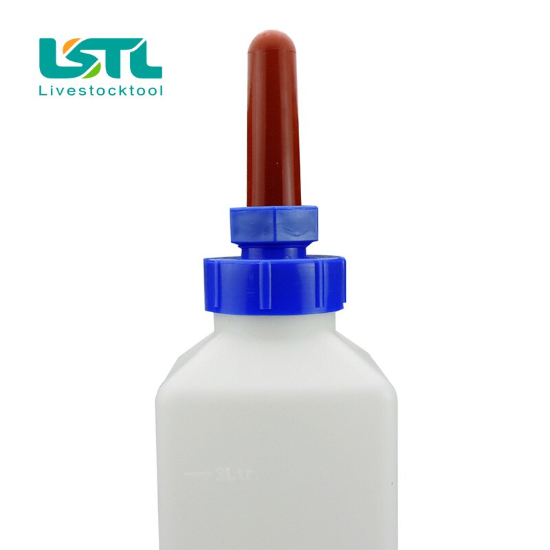 1 st nappflaska för kalvmjölk för lammkalv för utfodring av mjölkkruka liten valp gris och lamm