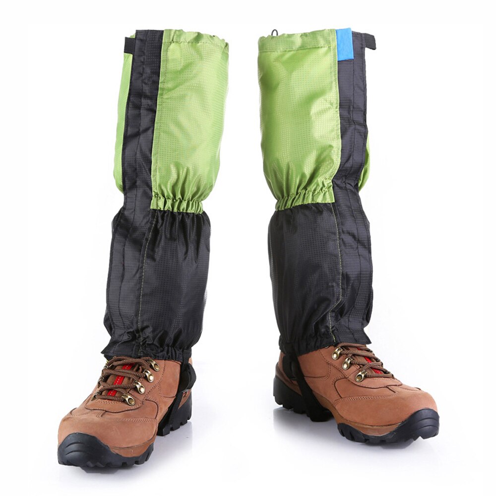 Tenneight vinter fleece vandtæt udendørs cykling skiløb vandrestøvler sko dække sne gamacher klatring benovertræk udstyr