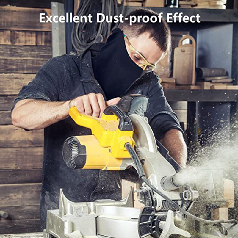 Skimasker voor heren Volgelaatsmasker Bivakmuts Zwarte skimaskers die nekbeschermer bedekken Beschermende hoofdbedekking voor motorfietsen