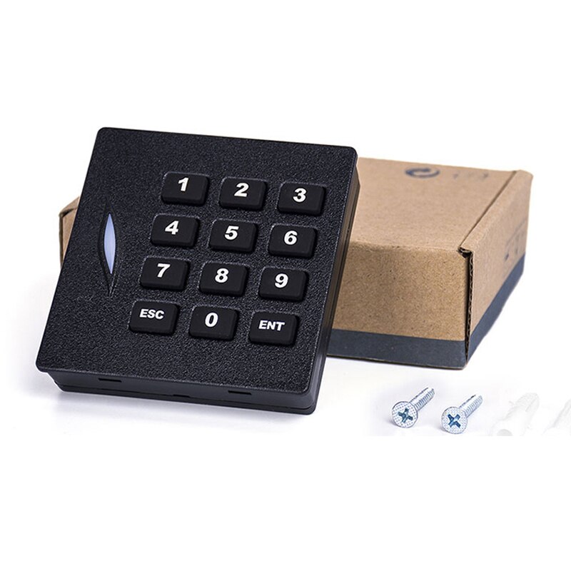 ZK KR100 Wiegand Card Reader 125kHz EM Card Reader WG26/34 RFID Card Reader IP65 Waterproof Access Control Proximity Card Reader