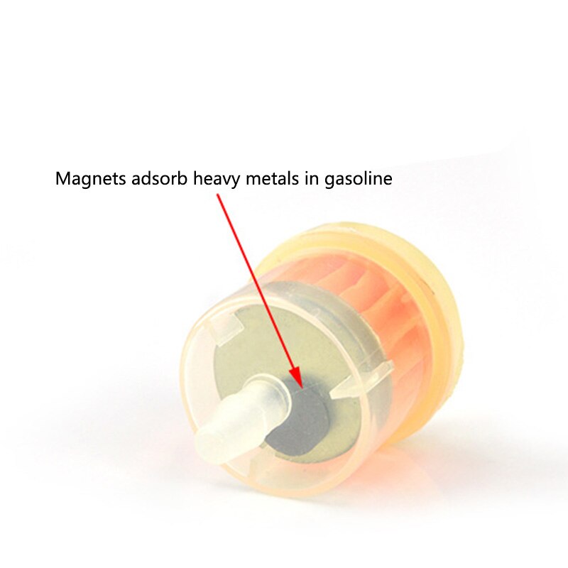 10pcs Universal Inline Gas/Fuel Filter 6MM-7MM 1/4" Lawn Mower Small Engine