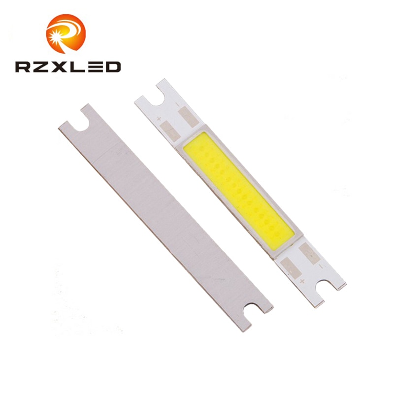 20 teile/los LED 9V Kolben 350MA 5W warm3000k natürlich4000k Weiß6000k Rechteckigen modul 50*7MM