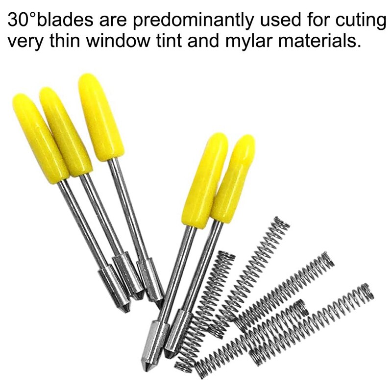 31Pcs Vinyl Cutter Plotter Blades with Blade Holder for Graphtec CB09U CB09 Silhouette Cameo Cutting Knife Cricut Maker