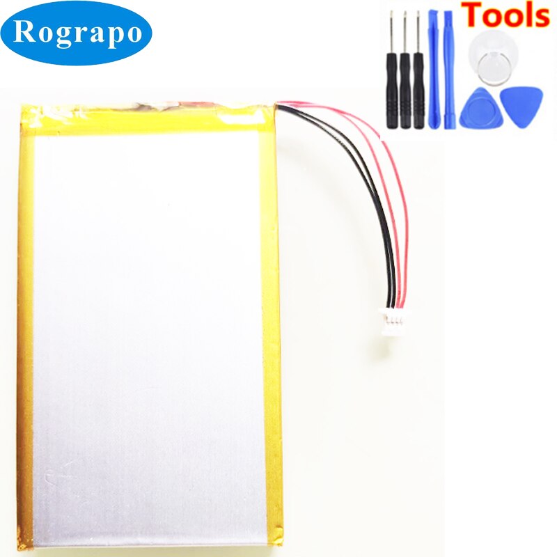 Battery For Cayin I5 Player Accumulator 3.7V Replacement Batterie 4-wire Plug+tools