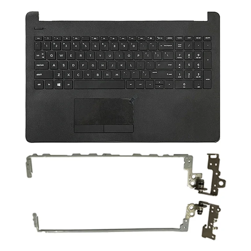 Nowa oryginalna podpórka pod nadgarstki do laptopa z zawiasem klawiatury do klawiatury HP 15-BS, 15-BW, 15-RA, 15-RB, 250, 255 G6 akcesoria do laptopa: Czerwona róża