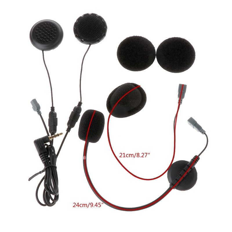 Casco Del Motociclo di Bluetooth citofono cuffia Altoparlante Accessorio Q9QD