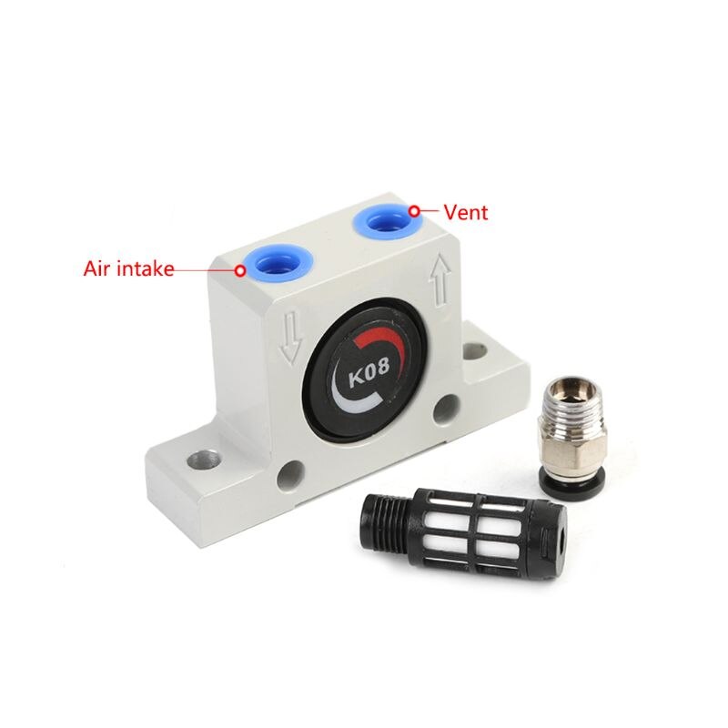 Vibrateurs pneumatiques industriels de Turbine de vibrateur pneumatique de vitesse de K8 pour des bacs d'ingrédient de nourriture N1HF pharmaceutique