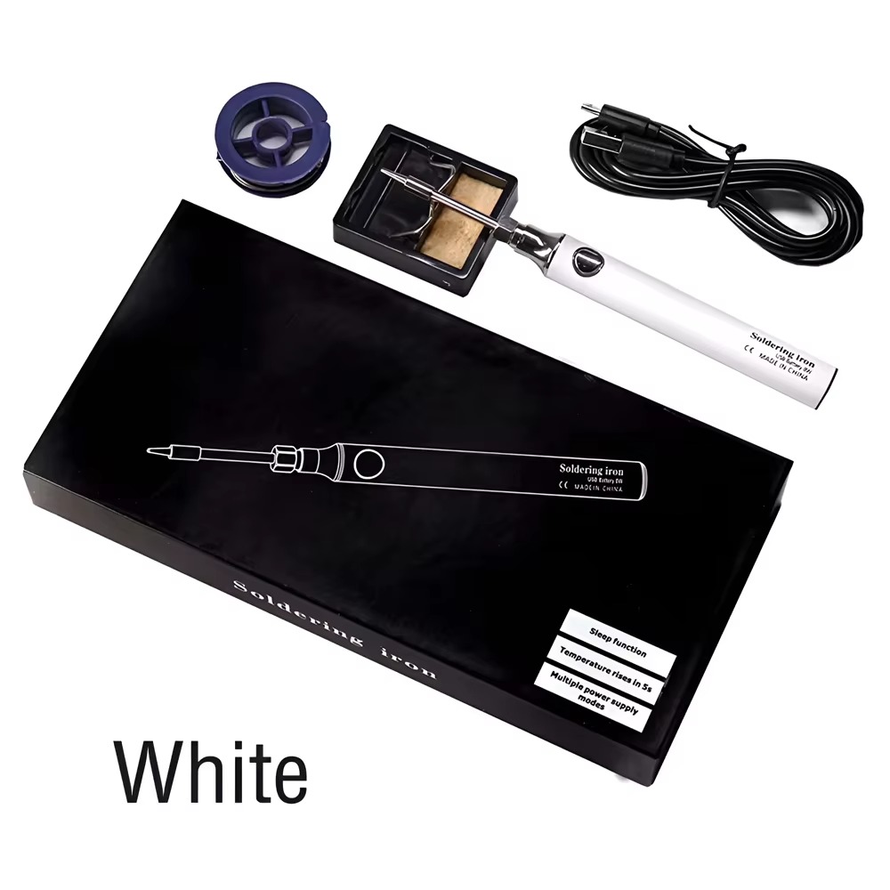 Brûleur de fil de chargement USB, stylo de soudage, fer à souder Portable 5V, brûleur de fil fondu pour bijoux, maroquinerie, Crayon: orange