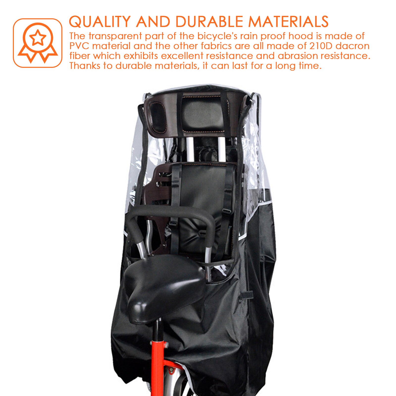 Rowerowa osłona przeciwdeszczowa PVC przezroczysty MTB Droga rower osłona przeciwdeszczowa wodoodporna wytrzymałość rowerowy deszcz ochronny sprzęt akcesoria rowerowe